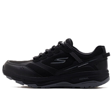 Skechers Go Run Trail-Altitude Impervios Leather Waterproff Mens Outdoor Shoes Hakiki Deri Su Geçirmez Erkek Outdoor Ayakkabı Siyah