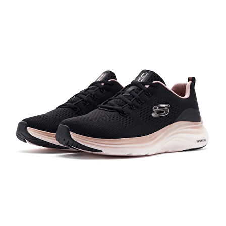 Skechers Vapor Foam - Midnight Glimmer Womens Memory Foam Sneaker Black Hafızalı Taban Kadın Günlük Spor Ayakkabı Siyah