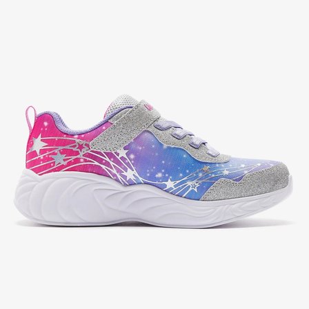 Skechers Unicorn-Driams Wisfhul Magic Lights Kids Shoes Lastik Bağcıklı Cırtlı Işıklı Günlük Çocuk Ayakkabısı Mor