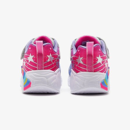 Skechers Unicorn-Driams Wisfhul Magic Lights Kids Shoes Lastik Bağcıklı Cırtlı Işıklı Günlük Çocuk Ayakkabısı Mor