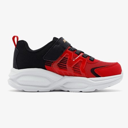 Skechers Lights Pristmatrons Kids Sneaker Lastik Bağcıklı Cırtlı Işıklı Günlük Çocuk Spor Ayakkabı Kırmızı