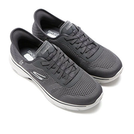 Go Walk 7 - Free Hand 2 Erkek Gri Yürüyüş Ayakkabısı 216648 CCBK