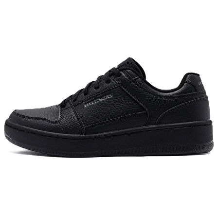 Skechers Sport Court 92-Vistaway Memory Foam Mens Sneaker Hafızalı Taban Erkek Günlük Spor Ayakkabı Siyah