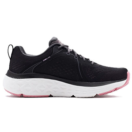 Skechers Max Cushioning Delta-Smooth Stride Womens Running Black Kadın Koşu Yürüyüş Ayakkabısı Siyah
