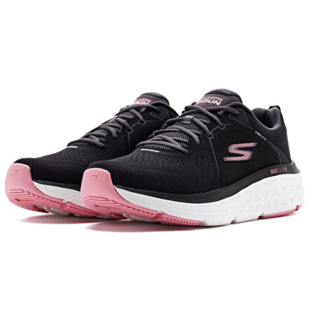 Skechers Max Cushioning Delta-Smooth Stride Womens Running Black Kadın Koşu Yürüyüş Ayakkabısı Siyah