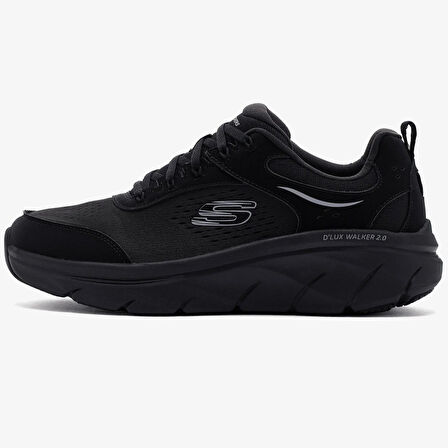 Skechers D'lux Walker 2.0 - Durven Memory Foam Mens Black Sneaker Hafızalı Taban Kadın Günlük Spor Ayakkabı Siyah