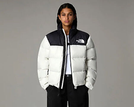 The North Face W 1996 Retro Nuptse Jacket Kadın Outdoor Montu (700 Dolgu Kaz Tüyü) NF0A3XEOROU1 Beyaz