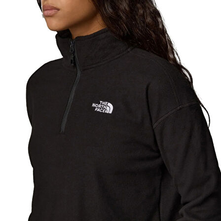 100 Glacier Cropped Kadın Siyah Outdoor Mont NF0A855N4H01