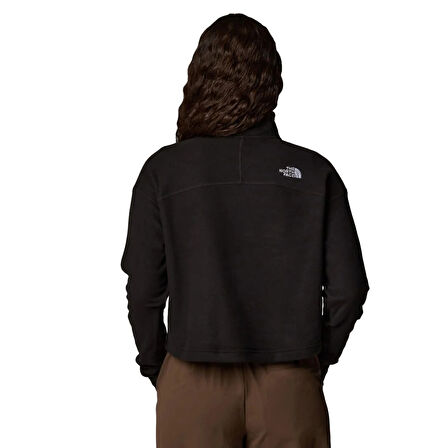 100 Glacier Cropped Kadın Siyah Outdoor Mont NF0A855N4H01