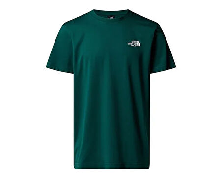 The North Face M Ss Sımple Dome Tee Erkek Outdoor Tişörtü NF0A87NG6GI1 Yeşil