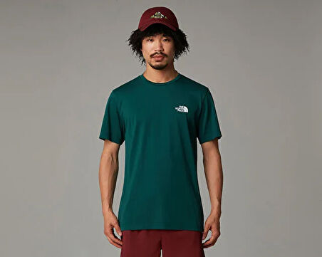 The North Face M Ss Sımple Dome Tee Erkek Outdoor Tişörtü NF0A87NG6GI1 Yeşil
