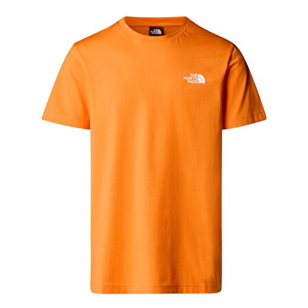 Simple Dome Erkek Turuncu Outdoor T-Shirt NF0A87NG6HI1
