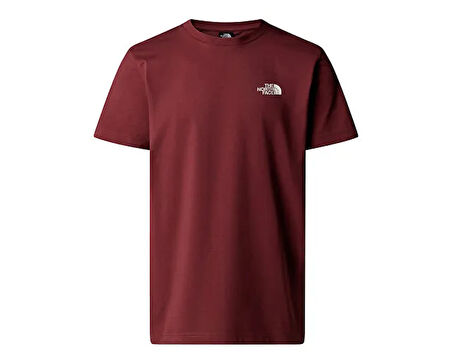 The North Face M Ss Simple Dome Tee Erkek Outdoor Tişörtü NF0A87NG0VO1 Kırmızı
