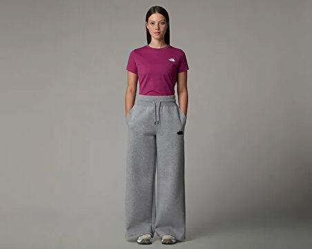 The North Face W Ss Sd Slim Tee Kadın Günlük Tişört NF0A87NH6EO1 Pembe