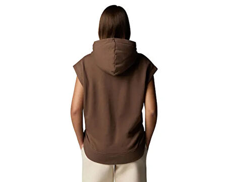 The North Face W Ss Relaxed Hoodie Kadın Günlük Sweatshirts NF0A8BW21OI1 Kahverengi