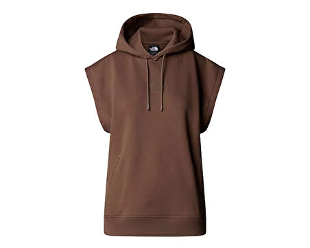The North Face W Ss Relaxed Hoodie Kadın Günlük Sweatshirts NF0A8BW21OI1 Kahverengi