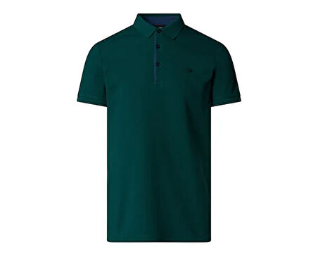 The North Face M Premium Slim Polo Erkek Günlük Polo Tişört NF0A8C1N6GI1 Yeşil