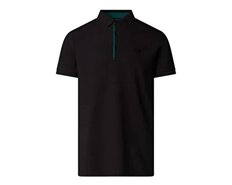 The North Face M Premium Slim Polo Erkek Günlük Polo Tişört NF0A8C1NJK31 Siyah