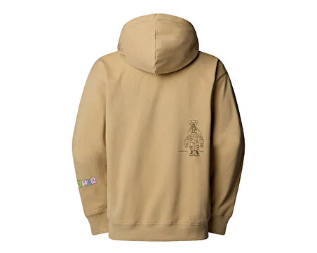 The North Face U Mountain Cleanup Oversized Hoodie Unisex Outdoor Sweatshirts NF0A8C2VLK51 Haki