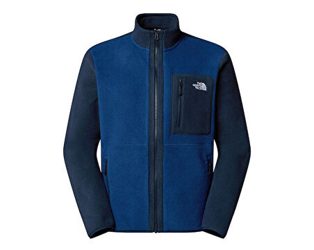 The North Face M Yumiori Full Zip Erkek Outdoor Polar Ceket NF0A883R8Z41 Mavi