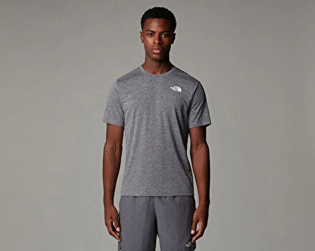 The North Face M 24/7 S/S Tee Reg Erkek Outdoor Tişörtü NF0A894BDYY1 Gri