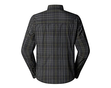 The North Face M Sequoia Plaid Shirt Erkek Günlük Gömlek NF0A8BGK97J1 Gri