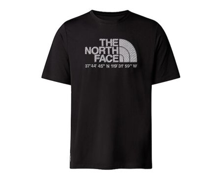 The North Face M 24/7 S/S TEE LOGO GRAPHIC REG Erkek Outdoor Tişörtü NF0A8BEJJK31 Siyah