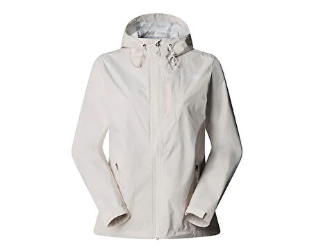 The North Face W Alta Vista Rain Jacket Kadın Outdoor Yağmurluk NF0A8BK9QLI1 Beyaz