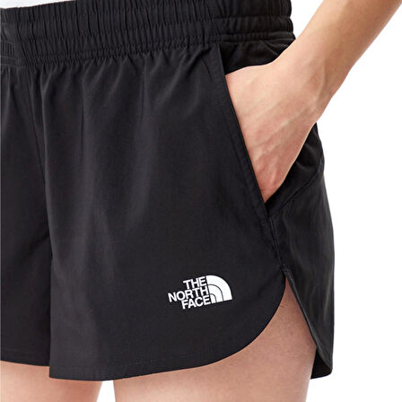 W Flex Woven Kadın Siyah Outdoor Şort NF0A8BPVJK31