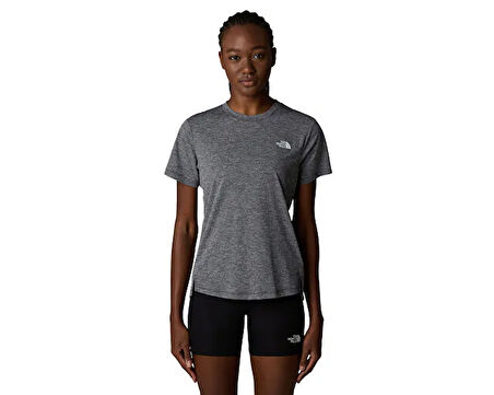 The North Face W Flex Short Sleeves Reg Tee Kadın Günlük Tişört NF0A8BRR5S51 Siyah