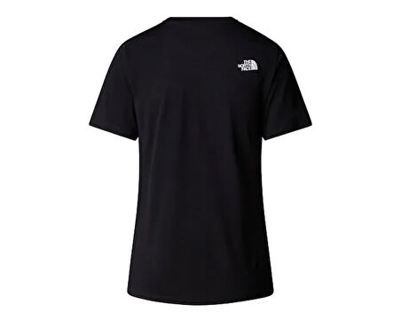 The North Face W Foundation Tee Graphic 1 Kadın Günlük Tişört NF0A8BRZJK31 Siyah