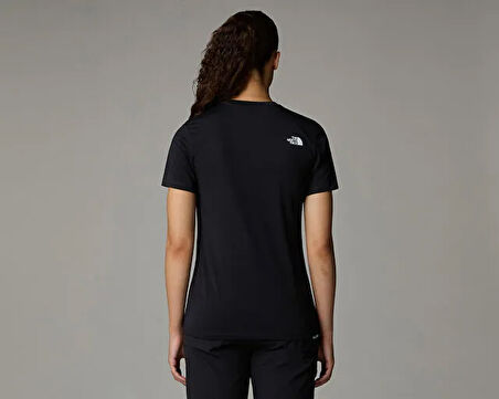 The North Face W Foundation Tee Graphic 1 Kadın Günlük Tişört NF0A8BRZJK31 Siyah