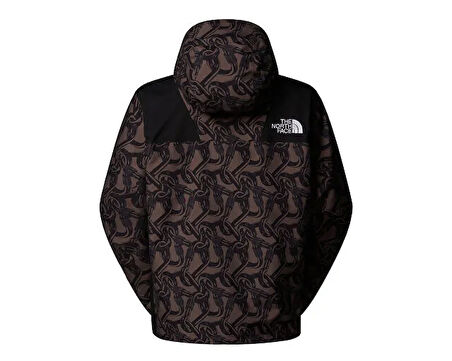 The North Face U Nse Shell Jacket Print Erkek Outdoor Montu NF0A8C6ZAC91 Gri