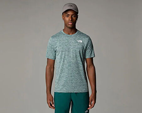 The North Face M S/S 24/7 Rager Tee Erkek Outdoor Tişörtü NF0A8BEM16H1 Yeşil