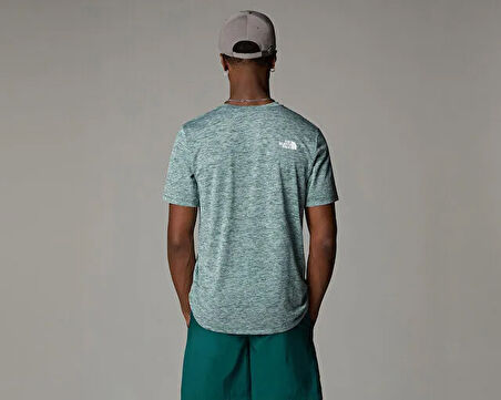 The North Face M S/S 24/7 Rager Tee Erkek Outdoor Tişörtü NF0A8BEM16H1 Yeşil