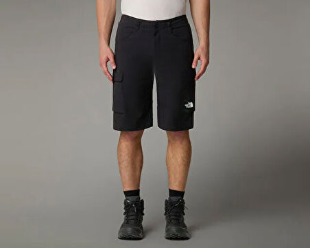 The North Face M Exploration Cargo Short Erkek Outdoor Şortu NF0A8BGGJK31 Siyah
