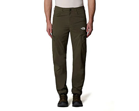 The North Face M Exploration Reg Tapered Pant - Eu Erkek Outdoor Pantolonu NF0A8BR321L1 Yeşil