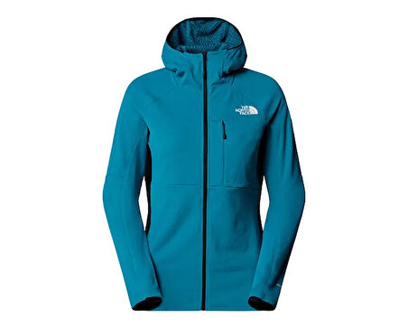 The North Face W Summit Futurefleece Fz Hoodie Kadın Outdoor Ceketi NF0A5J8T6GO1 Mavi