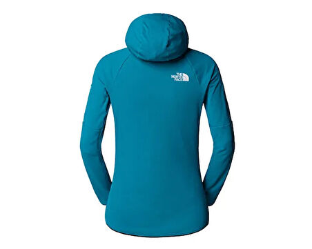The North Face W Summit Futurefleece Fz Hoodie Kadın Outdoor Ceketi NF0A5J8T6GO1 Mavi