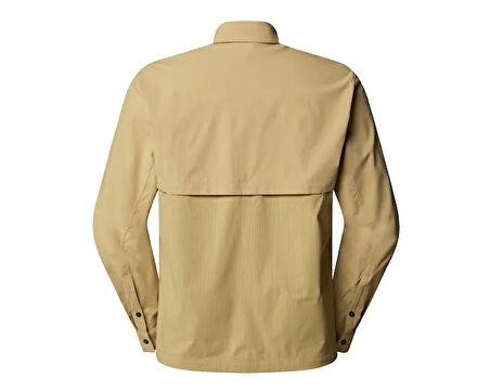 The North Face M L/S Lightrange Shirt Erkek Outdoor Ceketi NF0A8B53LK51 Haki