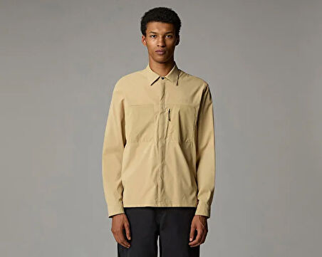 The North Face M L/S Lightrange Shirt Erkek Outdoor Ceketi NF0A8B53LK51 Haki