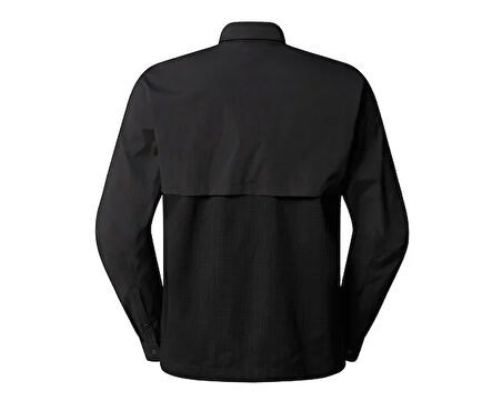 The North Face M L/S Lightrange Shirt Erkek Outdoor Ceketi NF0A8B53JK31 Siyah