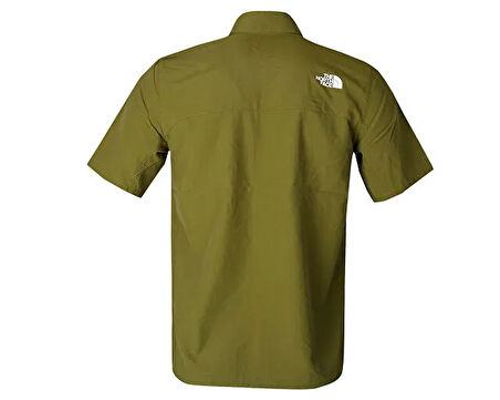 The North Face M Packable Ss Shirt Erkek Günlük Gömlek NF0A883J4EQ1 Haki