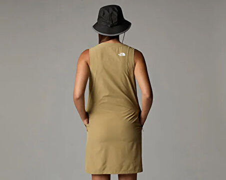 The North Face W Packable Dress Kadın Günlük Elbise NF0A883XAQV1 Bej