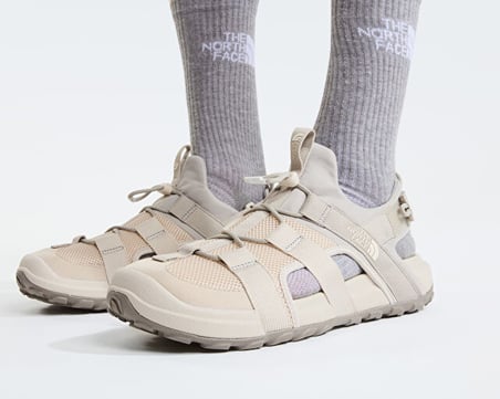 The North Face M EXPLORE CAMP SHANDAL Erkek Outdoor Sandaleti NF0A83NL6S41 Beyaz