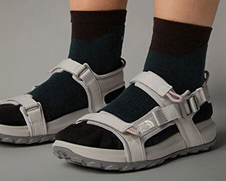The North Face W Explore Camp Sandal Kadın Outdoor Sandaleti NF0A8ADR7F51 Gri