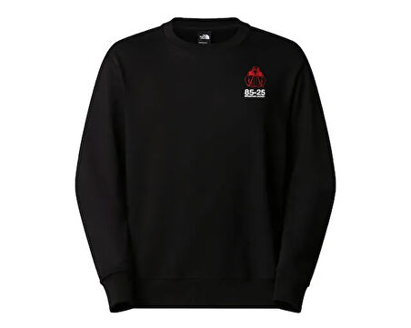 The North Face U Mnt Jacket Anniversary Relaxed Crew Unisex Günlük Sweatshirt NF0A8DN6JK31 Siyah