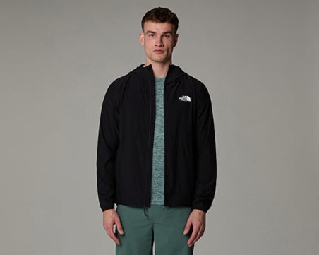 The North Face M 24/7 Woven Fz Hood Erkek Outdoor Ceket NF0A8CS7JK31 Siyah
