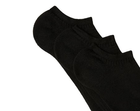 The North Face Multi Sport Invisible Sock 3P Çorap (3'lü) NF0A8BRAJK31 Siyah