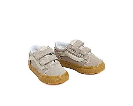 Vans Old Skool V Bebek Günlük Ayakkabı VN000CPZ0CS1 Gri
